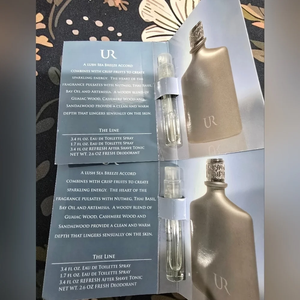 UR for Men by Usher Raymond Scent For Men Travel Sample 2 EDT Sprays NEW